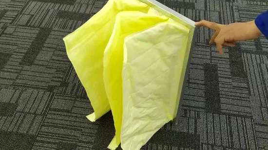 Ультразвуковая сварка, 6-вольтовый стекловолоконный воздушный фильтр, компактная ячейка 5 Вт, тип 6 В для предприятий пищевой промышленности и производства напитков