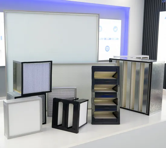 Фильтр с активированным углем V-типа для систем вентиляции и кондиционирования воздуха HVAC V